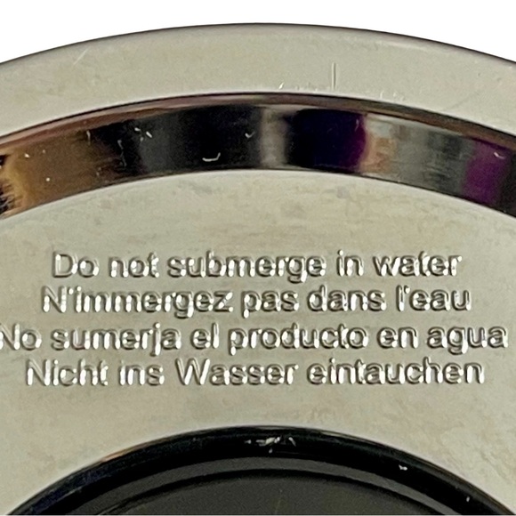 Pampered Chef 42 Oz Chrome Carafe Thermal Glass Liner Hot Or Cold - Picture 6 of 8